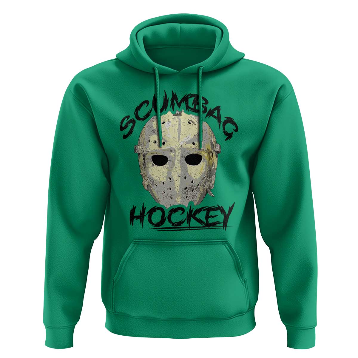 Scumbag Hockey Goalie Mask Vintage Graphic Hoodie