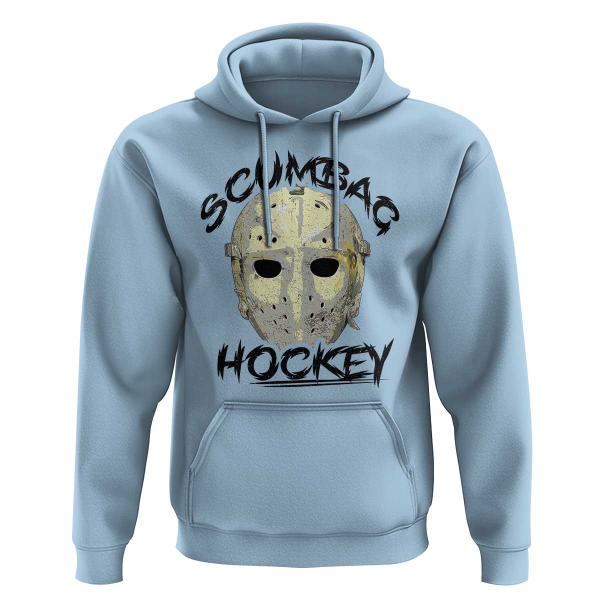 Scumbag Hockey Goalie Mask Vintage Graphic Hoodie