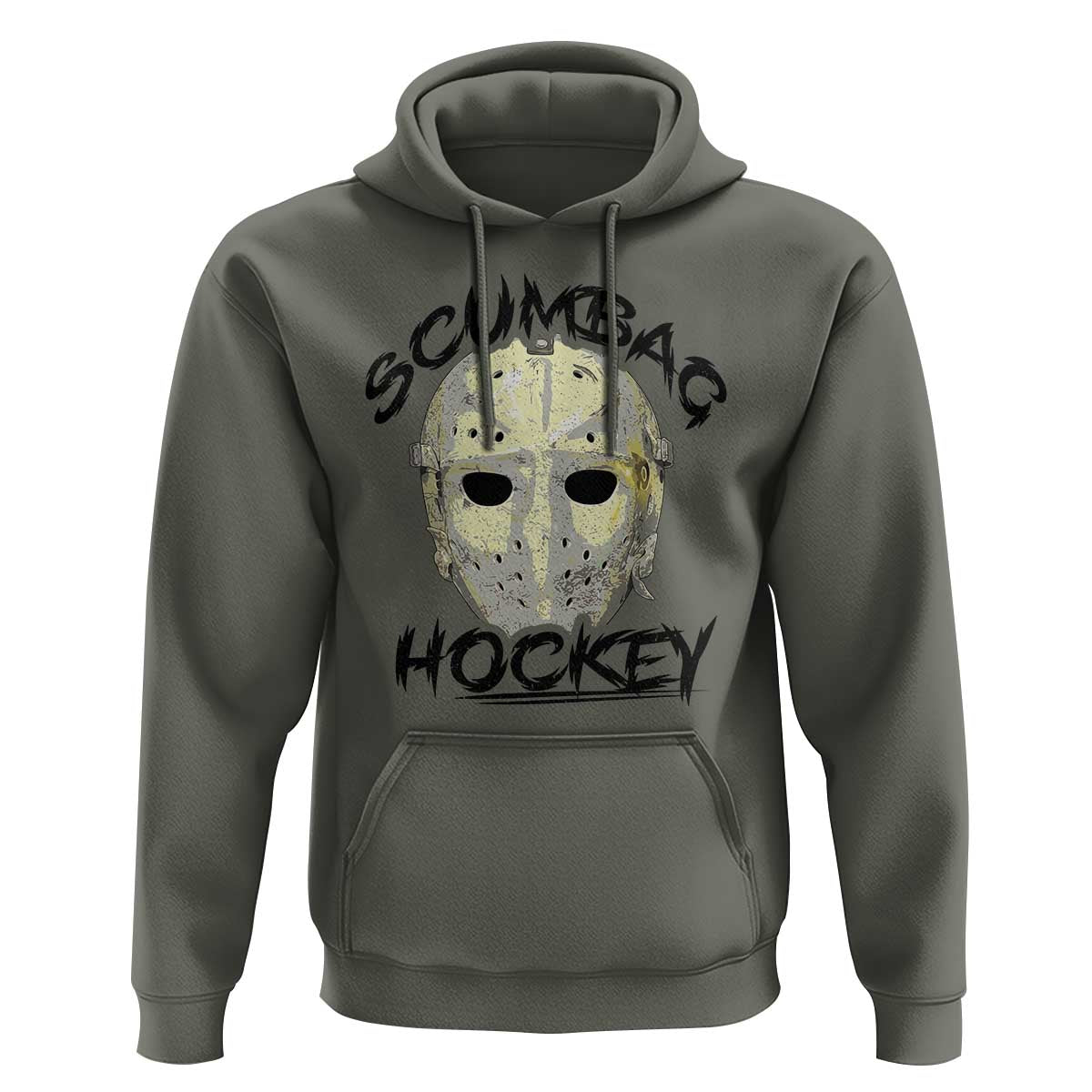 Scumbag Hockey Goalie Mask Vintage Graphic Hoodie