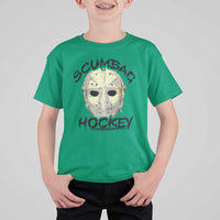 Scumbag Hockey Goalie Mask Vintage Graphic T Shirt For Kid