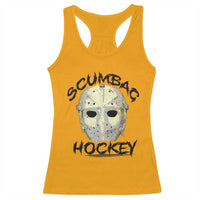 Scumbag Hockey Goalie Mask Vintage Graphic Racerback Tank Top