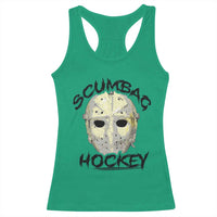 Scumbag Hockey Goalie Mask Vintage Graphic Racerback Tank Top