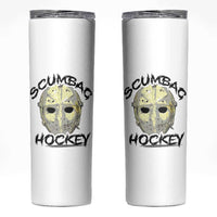 Scumbag Hockey Goalie Mask Vintage Graphic Skinny Tumbler