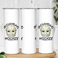 Scumbag Hockey Goalie Mask Vintage Graphic Skinny Tumbler