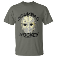 Scumbag Hockey Goalie Mask Vintage Graphic T Shirt
