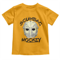 Scumbag Hockey Goalie Mask Vintage Graphic Toddler T Shirt