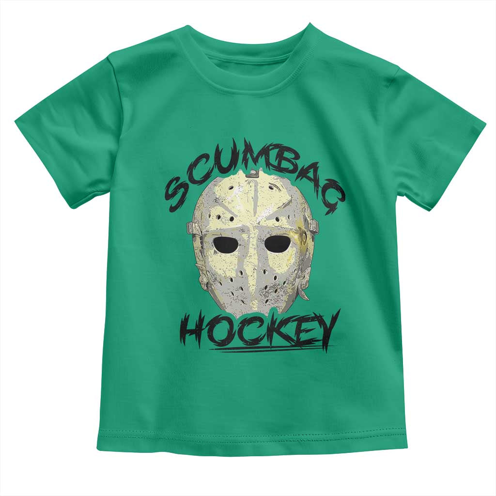 Scumbag Hockey Goalie Mask Vintage Graphic Toddler T Shirt