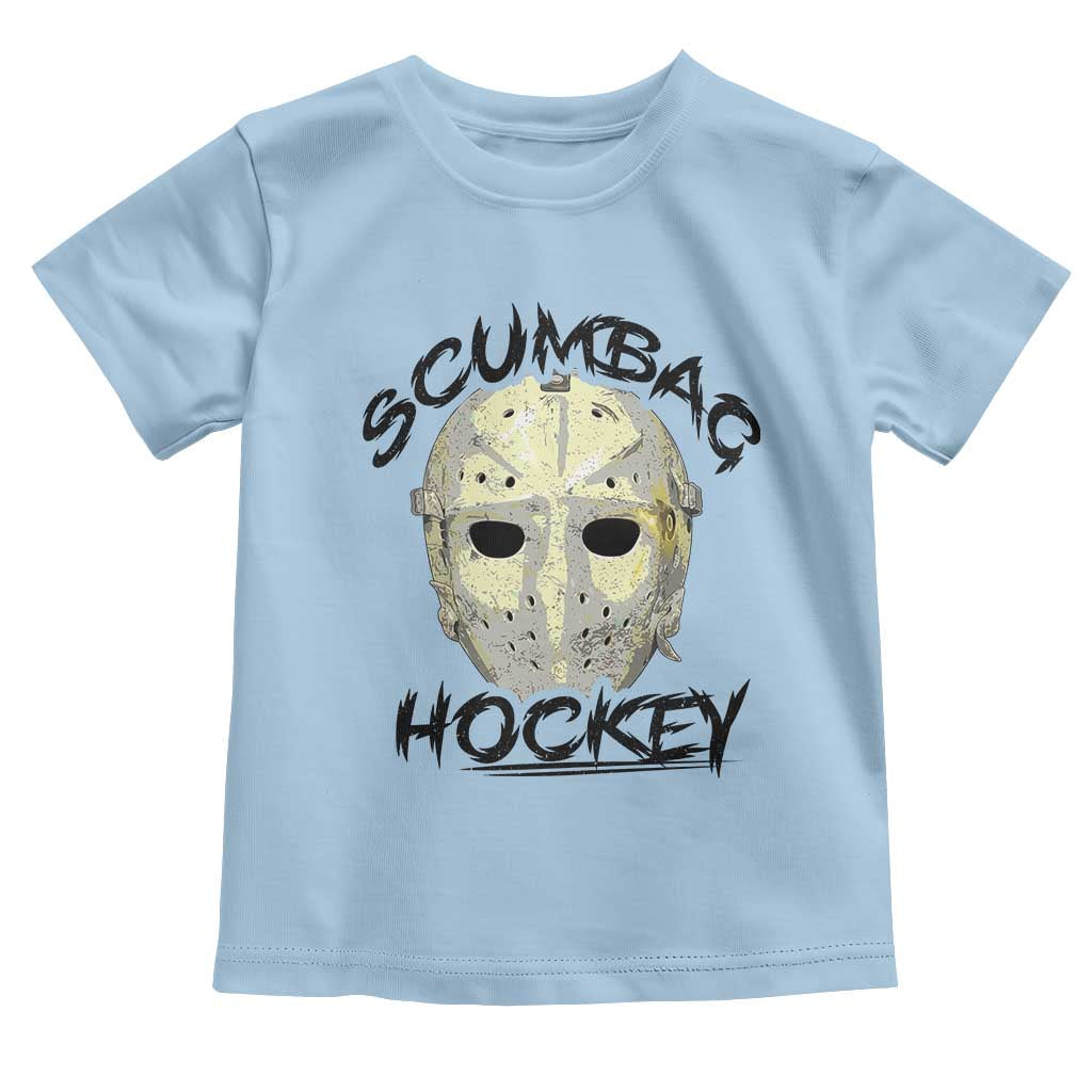 Scumbag Hockey Goalie Mask Vintage Graphic Toddler T Shirt