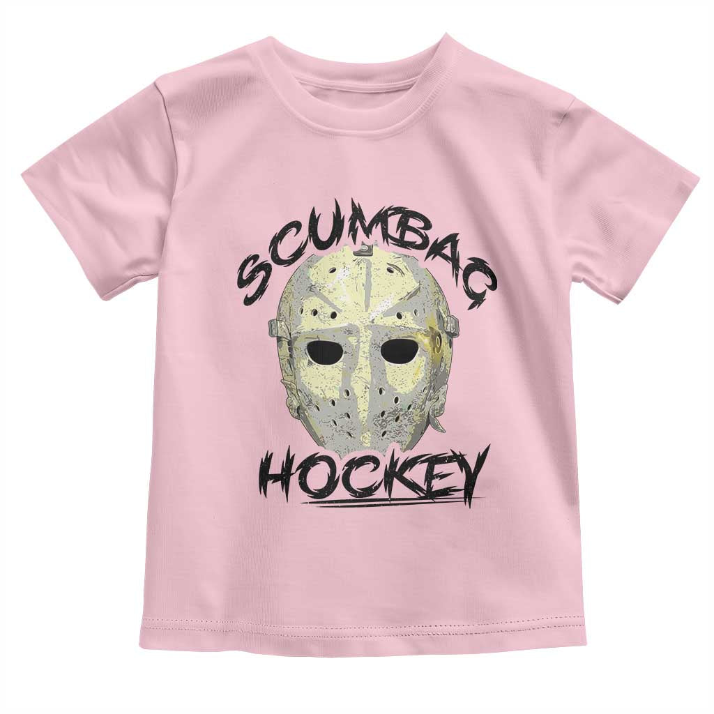 Scumbag Hockey Goalie Mask Vintage Graphic Toddler T Shirt