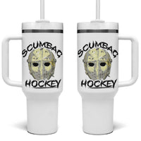 Scumbag Hockey Goalie Mask Vintage Graphic Tumbler With Handle