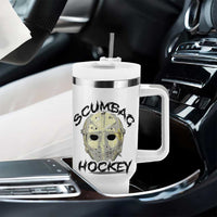 Scumbag Hockey Goalie Mask Vintage Graphic Tumbler With Handle