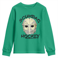 Scumbag Hockey Goalie Mask Vintage Graphic Youth Sweatshirt