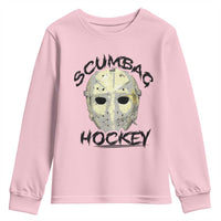 Scumbag Hockey Goalie Mask Vintage Graphic Youth Sweatshirt