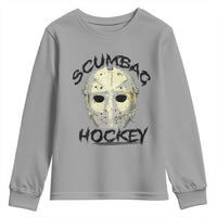 Scumbag Hockey Goalie Mask Vintage Graphic Youth Sweatshirt