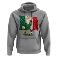 Merlin the Duck Mexico Flag Soccer Player Hoodie Mexican Pride Football Fans
