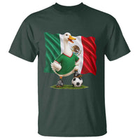 Merlin the Duck Mexico Flag Soccer Player T Shirt Mexican Pride Football Fans