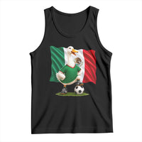 Merlin the Duck Mexico Flag Soccer Player Tank Top Mexican Pride Football Fans