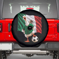 Funny Screaming Merlin the Duck Spare Tire Cover Mexico Soccer Flag Football Fans