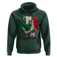 Funny Screaming Merlin the Duck Hoodie Mexico Soccer Flag Football Fans