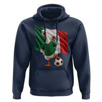 Funny Screaming Merlin the Duck Hoodie Mexico Soccer Flag Football Fans