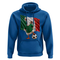 Funny Screaming Merlin the Duck Hoodie Mexico Soccer Flag Football Fans