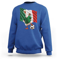 Funny Screaming Merlin the Duck Sweatshirt Mexico Soccer Flag Football Fans