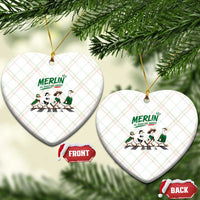 Merlin the Ducks Crosswalk Walk Parody Ceramic Ornament El Idolo Del Barrio Mexico Duck Soccer Football Fans