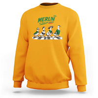 Merlin the Ducks Crosswalk Walk Parody Sweatshirt El Idolo Del Barrio Mexico Duck Soccer Football Fans