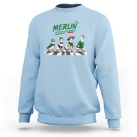 Merlin the Ducks Crosswalk Walk Parody Sweatshirt El Idolo Del Barrio Mexico Duck Soccer Football Fans