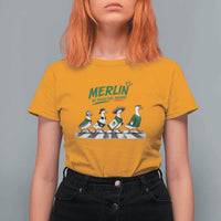 Merlin the Ducks Crosswalk Walk Parody T Shirt For Women El Idolo Del Barrio Mexico Duck Soccer Football Fans