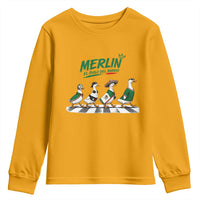 Merlin the Ducks Crosswalk Walk Parody Youth Sweatshirt El Idolo Del Barrio Mexico Duck Soccer Football Fans