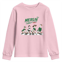 Merlin the Ducks Crosswalk Walk Parody Youth Sweatshirt El Idolo Del Barrio Mexico Duck Soccer Football Fans