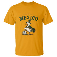 Vintage Mexico Soccer Wizard Duck Magical Fantasy T Shirt Retro Mexican Pride Football Fans