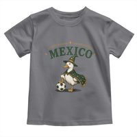 Vintage Mexico Soccer Wizard Duck Magical Fantasy Toddler T Shirt Retro Mexican Pride Football Fans