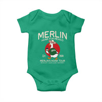 Merlin the Duck Honk Tour Mexico Retro Band Parody Baby Onesie Mexican Pride Soccer Locer Football Fans