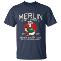 Merlin the Duck Honk Tour Mexico Retro Band Parody T Shirt Mexican Pride Soccer Locer Football Fans