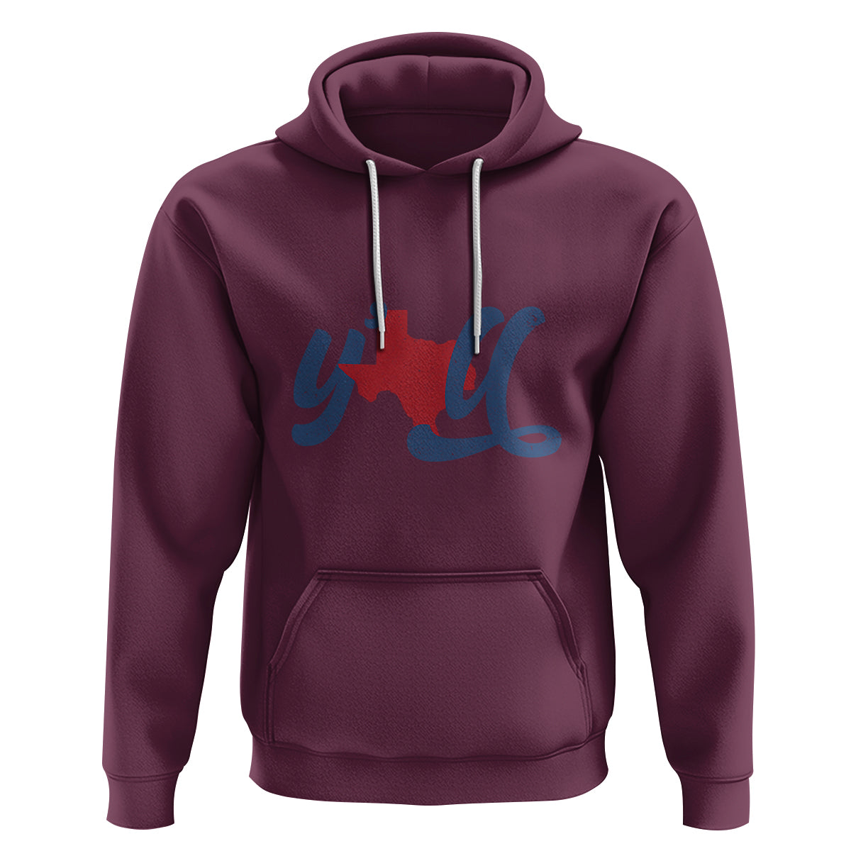 Texas Y'all Hoodie US Texan Pride - Wonder Print Shop