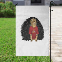 Funny Long Curly Hair Wig Soccer Cat Graphic Garden Flag Spain Espana Sports Fans Meme Spanish Pride