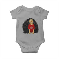 Funny Long Curly Hair Wig Soccer Cat Graphic Baby Onesie Spain Espana Sports Fans Meme Spanish Pride