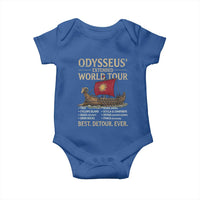 Odysseus Extended World Tour Baby Onesie Funny Greek Mythology Odyssey History Gift