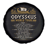 Odysseus World Tour Epic Journey Spare Tire Cover Funny Greek Mythology Odyssey History Gift