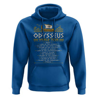 Odysseus World Tour Epic Journey Hoodie Funny Greek Mythology Odyssey History Gift