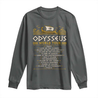 Odysseus World Tour Epic Journey Long Sleeve Shirt Funny Greek Mythology Odyssey History Gift