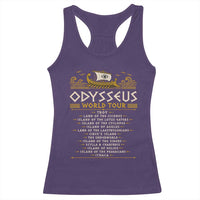 Odysseus World Tour Epic Journey Racerback Tank Top Funny Greek Mythology Odyssey History Gift