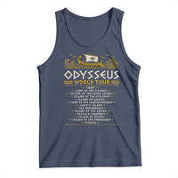 Odysseus World Tour Epic Journey Tank Top Funny Greek Mythology Odyssey History Gift