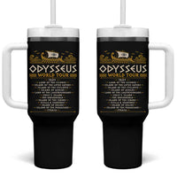 Odysseus World Tour Epic Journey Tumbler With Handle Funny Greek Mythology Odyssey History Gift