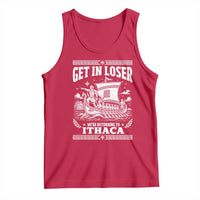 Funny Odysseus Get In Loser Returning To Ithaca Tank Top Epic Odyssey Meme Greek Mythology Humor