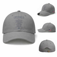 Odysseus Mediterranean Tour Baseball Cap Funny Greek Mythology Ancient History Graphic