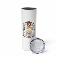 Circes BBQ Funny Greek Mythology Dark Humor Skinny Tumbler Slow Smoked Legendary Flavor Odysseus Pigs Odyssey Parody
