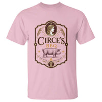 Circes BBQ Funny Greek Mythology Dark Humor T Shirt Slow Smoked Legendary Flavor Odysseus Pigs Odyssey Parody